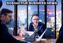 Sosoactive Business News dashboard highlighting startup trends and digital innovation